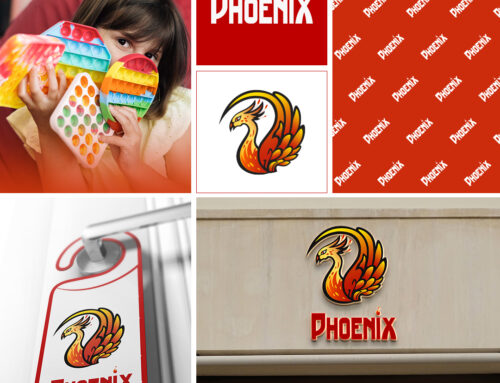 طراحی لوگو phoenix